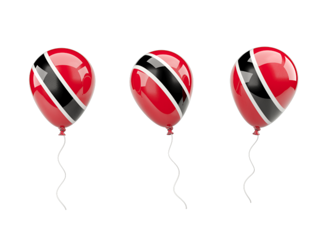 Air Balloons Illustration Of Flag Of Trinidad And Tobago