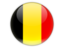 Belgium. Round icon. Download icon.