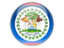 Belize. Round icon. Download icon.