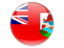 Bermuda. Round icon. Download icon.