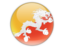 Bhutan. Round icon. Download icon.