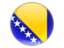 Bosnia and Herzegovina. Round icon. Download icon.
