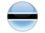 Botswana. Round icon. Download icon.