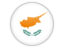 Cyprus. Round icon. Download icon.
