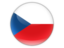 Icons and illustration of flag of Czech Republic