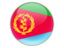 Eritrea. Round icon. Download icon.