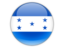 Honduras. Round icon. Download icon.