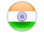 India. Round icon. Download icon.