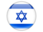 Israel. Round icon. Download icon.