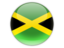 Jamaica. Round icon. Download icon.