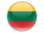 Lithuania. Round icon. Download icon.