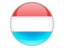 Luxembourg. Round icon. Download icon.
