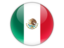 Mexico. Round icon. Download icon.