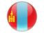 Mongolia. Round icon. Download icon.