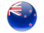 New Zealand. Round icon. Download icon.