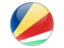 Seychelles. Round icon. Download icon.