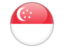 Singapore. Round icon. Download icon.