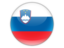 Slovenia. Round icon. Download icon.