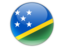 Solomon Islands. Round icon. Download icon.
