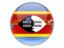 Swaziland. Round icon. Download icon.