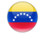 Venezuela. Round icon. Download icon.