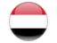 Yemen. Round icon. Download icon.