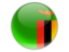 Zambia. Round icon. Download icon.
