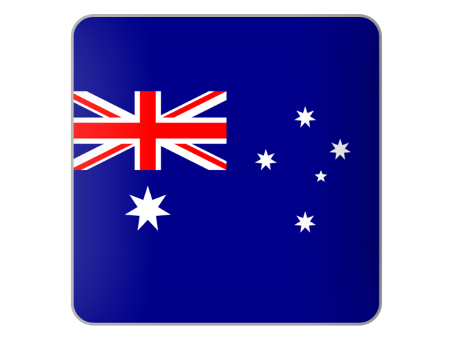 Square icon. Download flag icon of Australia at PNG format