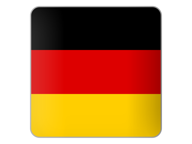 Square icon. Download flag icon of Germany at PNG format