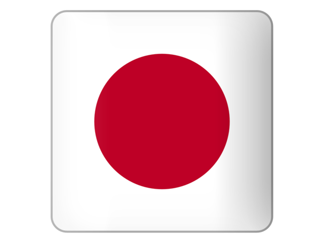 Square icon. Download flag icon of Japan at PNG format