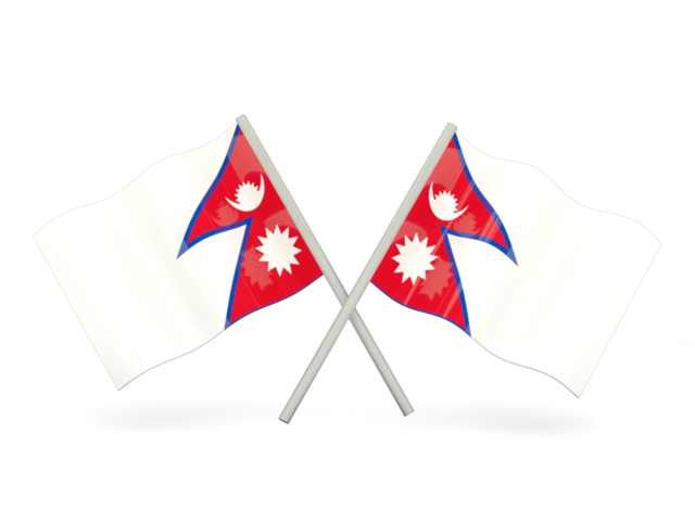 two-wavy-flags-illustration-of-flag-of-nepal