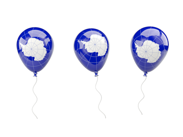 Air balloons. Download flag icon of Antarctica at PNG format