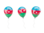 Azerbaijan. Air balloons. Download icon.