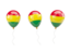 Bolivia. Air balloons. Download icon.