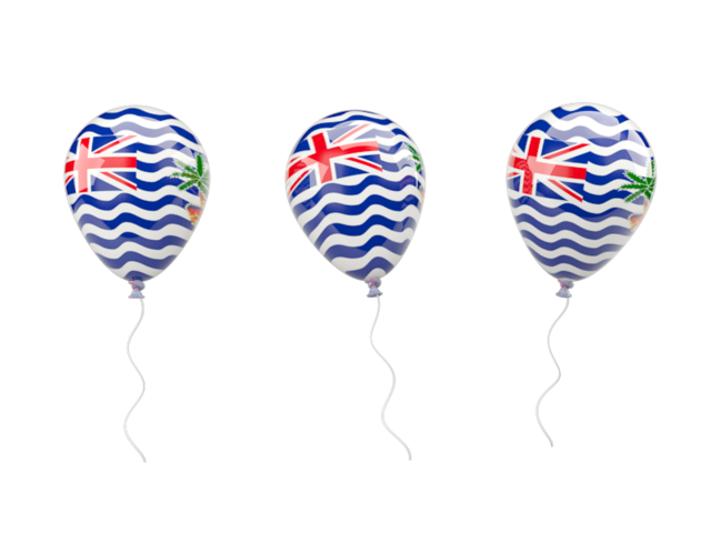Air balloons. Download flag icon of British Indian Ocean Territory at PNG format