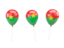 Burkina Faso. Air balloons. Download icon.