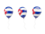 Cuba. Air balloons. Download icon.