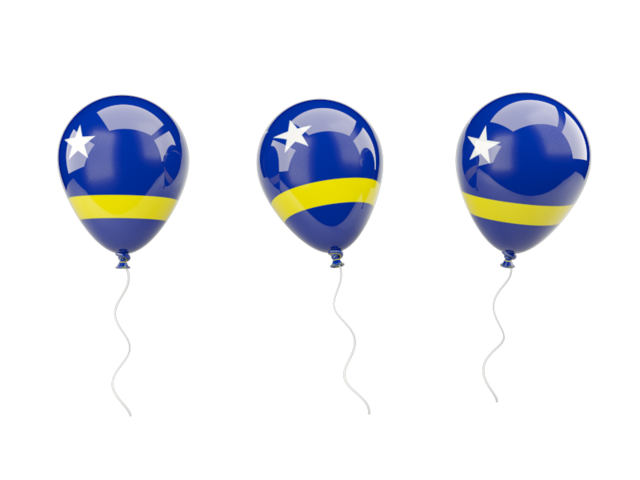 Air balloons. Download flag icon of Curacao at PNG format