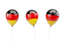 Germany. Air balloons. Download icon.