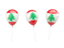 Lebanon. Air balloons. Download icon.