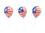 Malaysia. Air balloons. Download icon.