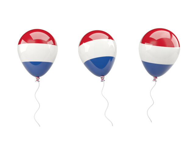 Air balloons. Download flag icon of Netherlands at PNG format