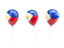 Philippines. Air balloons. Download icon.