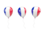 Saint Martin. Air balloons. Download icon.