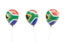 South Africa. Air balloons. Download icon.