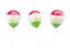 Tajikistan. Air balloons. Download icon.
