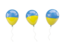 Ukraine. Air balloons. Download icon.