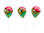 Vanuatu. Air balloons. Download icon.