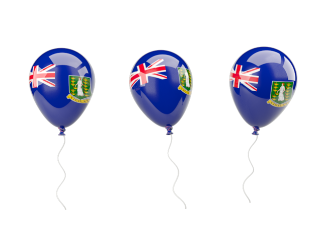 Air balloons. Download flag icon of Virgin Islands at PNG format