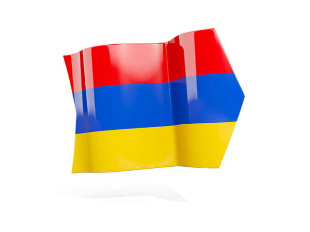 Arrow flag. Download flag icon of Armenia at PNG format